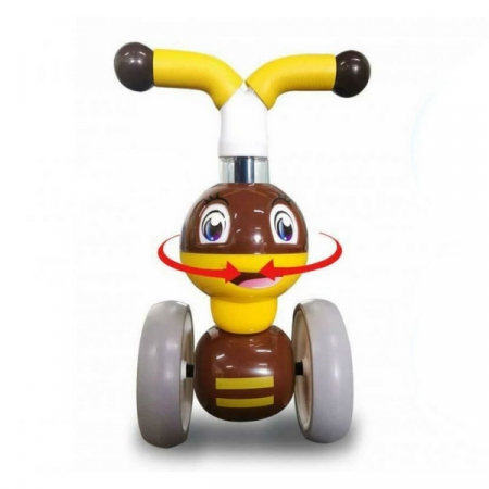 Bicicleta fara pedale Ecotoys Albinuta LC-V1308 - Galben [4]