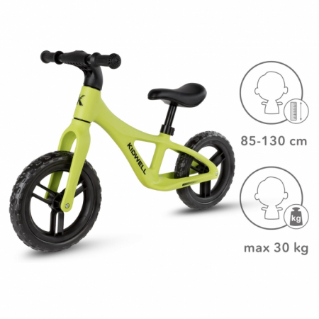 Bicicleta fara pedale Kidwell JOGO - Lime [4]