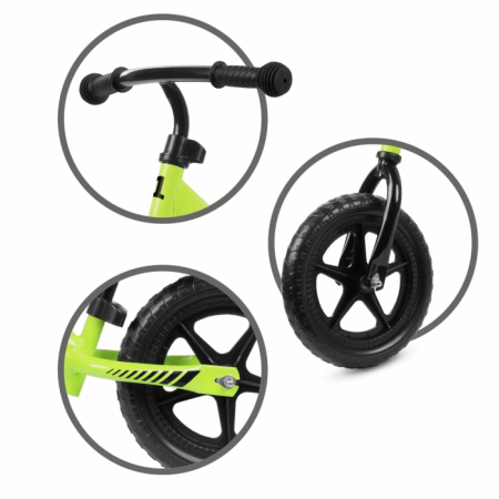 Bicicleta fara pedale Kidwell Rebel Green [3]