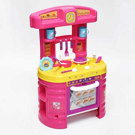 Jucarii Copii - Bucatarie cu 13 Accesorii Peppa pentru Copii, 3 ani+