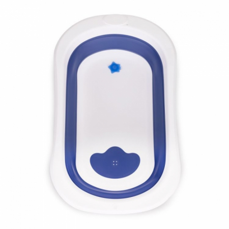Cadita de baie cu dop de scurgere Ecotoys HA-B27 - Albastru [3]