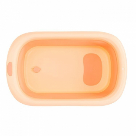 Cadita de baie cu dop de scurgere Ecotoys HA-B37 - Roz [5]