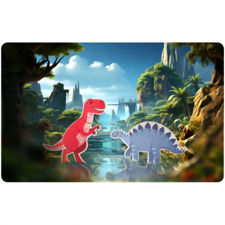 Carte magnetica tip puzzle Lumea Dinozaurilor Ricokids RK-770 [2]