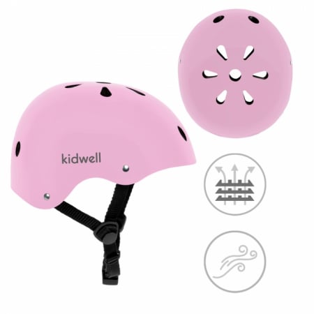 Casca de protectie pentru copii Kidwell ORIX II, marimea M 52-56 cm - Pink [4]