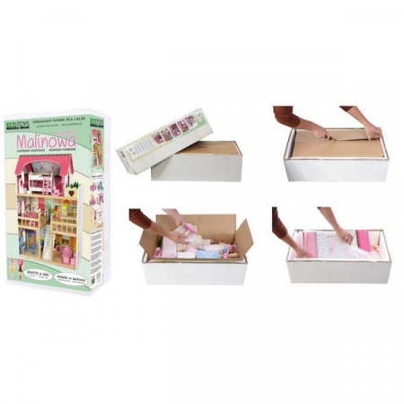 Casuta de basm zmeurica 4109 Ecotoys [9]