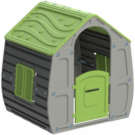 Casute si corturi copii - Casuta pentru copii Chipolino Magical House grey