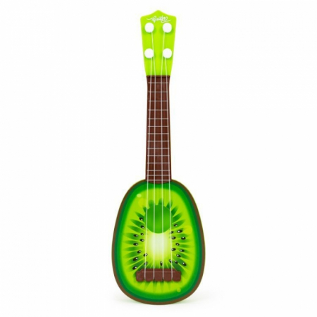Chitara ukulele pentru copii cu 4 corzi Ecotoys MJ030 - Kiwi [2]