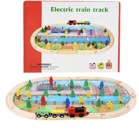 Jucarii de Rol - Circuit cu trenulet magnetic Electric train track