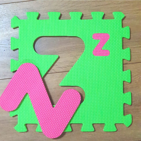Covor puzzle termic si educativ cu literele alfabetului 26 piese A-Z [1]