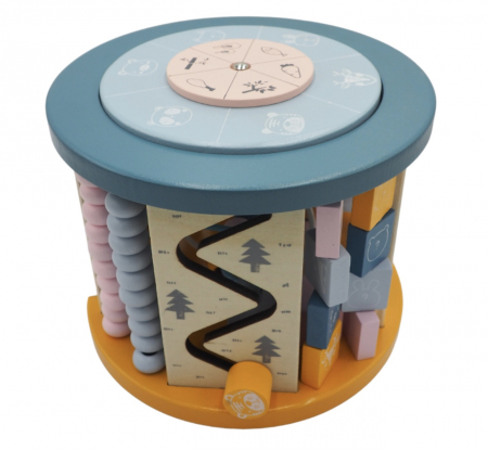 Cub educativ cu forme, cifre, pescuit, 3 ani [2]