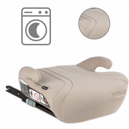 Inaltator auto cu Isofix 125-150 cm Kidwell Bono - Beige [5]