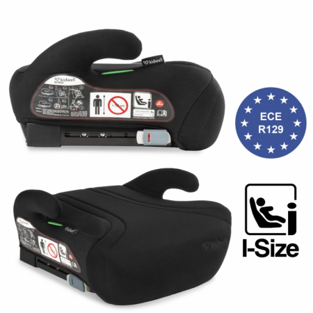 Inaltator auto cu Isofix 125-150 cm Kidwell Bono - Black [6]