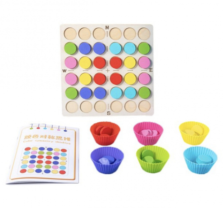 Joc de tip Montessori – Sudoku si Simetria Culorilor [3]