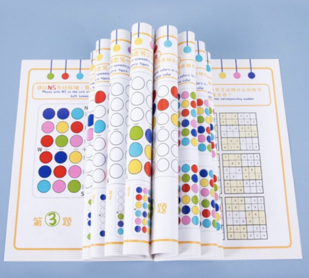 Joc de tip Montessori – Sudoku si Simetria Culorilor [1]