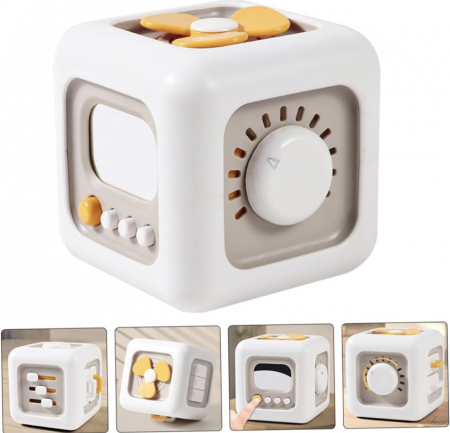 Jucarie interactiva bebelusi – Busy Cube,18 luni [1]