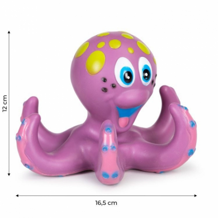 Jucarie interactiva pentru baie Caracatita Plutitoare Huanger HS0578058 [5]