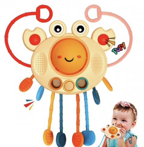 Jucarii Motrice si Senzoriale - Jucarie Multifunctionala, de dentitie, 6 luni+