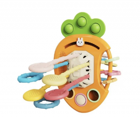Jucarii Motrice si Senzoriale - Jucarie Multifuntionala pentru bebelusi, 4 in 1, 18 luni+