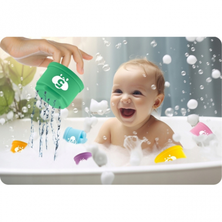 Jucarie pentru baie in forma de turn cu cifre Ricokids RK-752 [1]