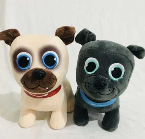 Jucarii plus personaje - Jucarie plus Bingo si Rolly Mascote catelusi