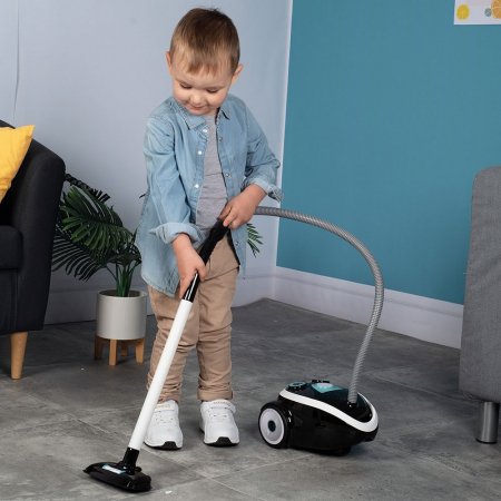 Jucarie Smoby Aspirator Vacuum Cleaner negru [4]