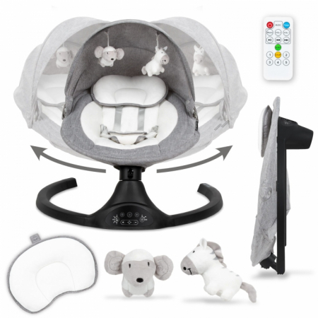 Leagan electric 2 in 1 Kidwell Luxi - Black Dark Melange [10]