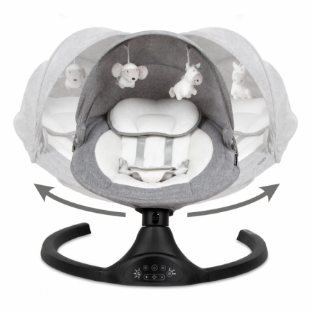 Leagan electric 2 in 1 Kidwell Luxi - Black Dark Melange [8]