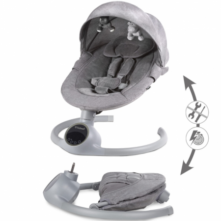 Leagan electric 2 in 1 Kidwell Reve - Gray Silver [7]