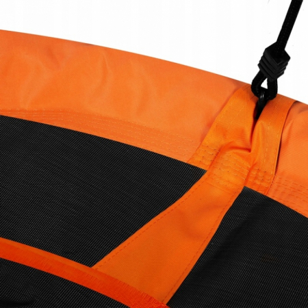 Leagan tip cuib pentru copii XXL, 95 cm, 150 kg, Neo-Sport 1004, Portocaliu [3]