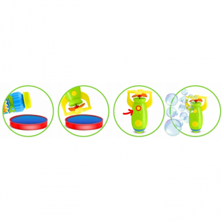 Masinarie pentru balonase din sapun in forma de racheta Ricokids RK-908 [2]