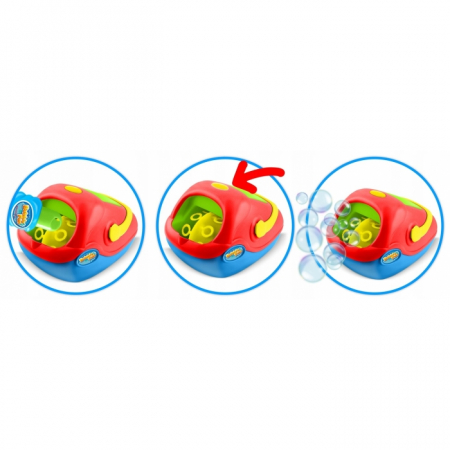 Masinarie pentru balonase din sapun Ricokids RK-902 - Rosu [3]