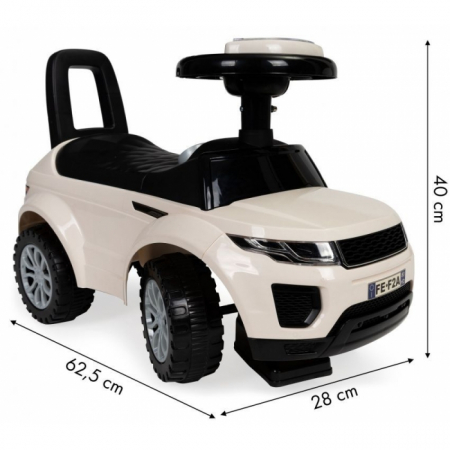 Masinuta de impins Ecotoys 613W - Alb [3]