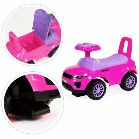 Masinuta de impins Ecotoys 613W - Roz [3]