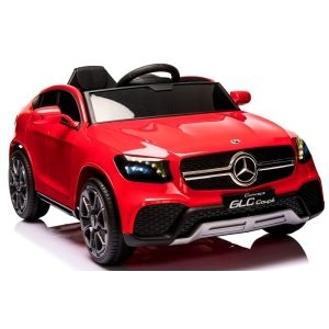 Masinuta electrica cu telecomanda 4 x 4, roti EVA, Mercedes AMG GLC COUPE, varsta 1-4.5 ani, 105x67x46 cm, putere 180W - Rosu [2]