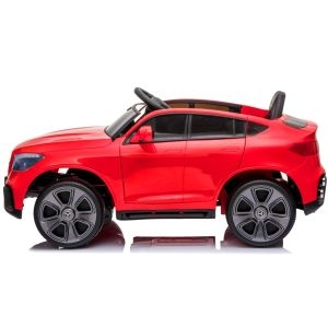 Masinuta electrica cu telecomanda 4 x 4, roti EVA, Mercedes AMG GLC COUPE, varsta 1-4.5 ani, 105x67x46 cm, putere 180W - Rosu [5]