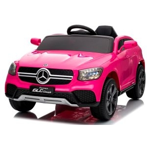 Jucarii exterior - Masinuta electrica cu telecomanda 4 x 4, roti EVA, Mercedes AMG GLC COUPE, varsta 1-4.5 ani, 105x67x46 cm, putere 180W - Roz