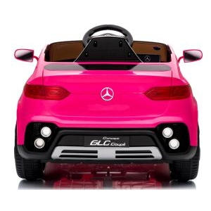 Masinuta electrica cu telecomanda 4 x 4, roti EVA, Mercedes AMG GLC COUPE, varsta 1-4.5 ani, 105x67x46 cm, putere 180W - Roz [5]