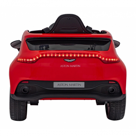 Masinuta electrica cu telecomanda ASTON MARTIN DBX, roti EVA, scaun tapitat, 105x62x48 cm, putere 100W - Rosu [17]