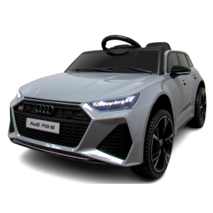 Jucarii exterior - Masinuta electrica cu telecomanda Audi RS6 R-Sport - Gri