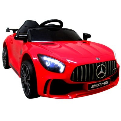 Vehicule electrice - Masinuta electrica cu telecomanda Mercedes AMG GTR-S R-Sport - Rosu