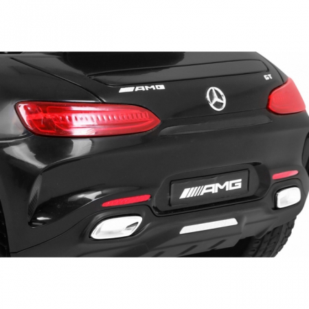 Masinuta electrica cu telecomanda MERCEDES BENZ GT, roti EVA, scaun tapitat, 108x68x48 cm, putere 70W - Negru [9]