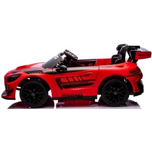 Masinuta electrica cu telecomanda MERCEDES GT3 EVO, 114x69x45 cm, varsta 1-5 ani, roti EVA, scaun din piele ECO, putere 90W - Rosu [3]