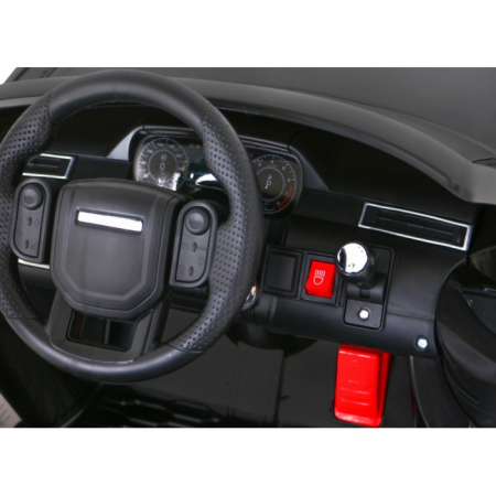 Masinuta electrica cu telecomanda RANGE ROVER VELAR, roti EVA, scaun tapitat, 107x64x49 cm, putere 70W - Negru [8]