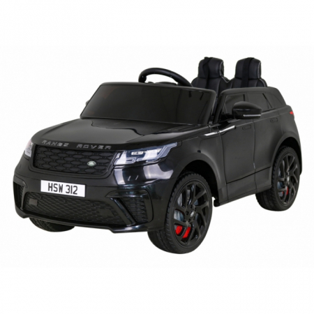 1 IUNIE - Masinuta electrica cu telecomanda RANGE ROVER VELAR, roti EVA, scaun tapitat, 107x64x49 cm, putere 70W - Negru