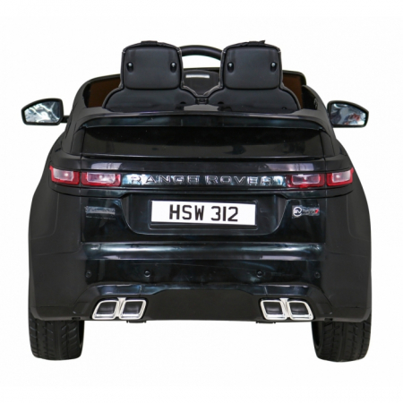 Masinuta electrica cu telecomanda RANGE ROVER VELAR, roti EVA, scaun tapitat, 107x64x49 cm, putere 70W - Negru [6]