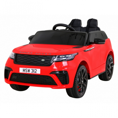 1 IUNIE - Masinuta electrica cu telecomanda RANGE ROVER VELAR, roti EVA, scaun tapitat, 107x64x49 cm, putere 70W - Rosu