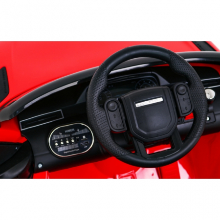 Masinuta electrica cu telecomanda RANGE ROVER VELAR, roti EVA, scaun tapitat, 107x64x49 cm, putere 70W - Rosu [6]