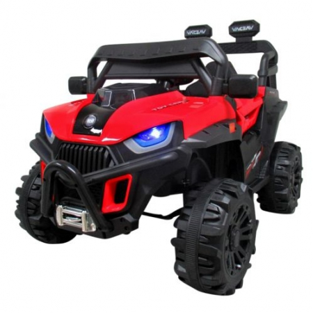 1 IUNIE - Masinuta electrica cu telecomanda si functie de balansare, Buggy X8N, varsta 1-5 ani, putere 70W, roti plastic, R-sport - Rosu