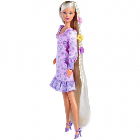 Papusa Simba Steffi Love Flower Hair 29 cm cu accesorii [3]