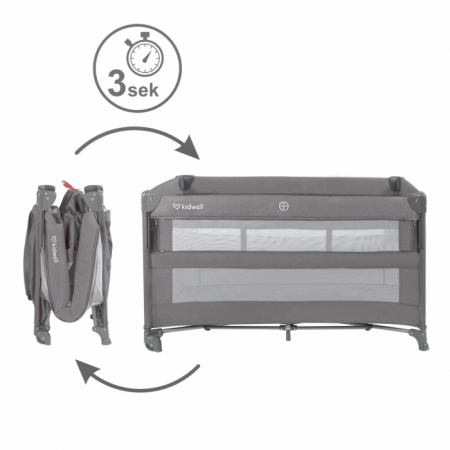 Patut pliabil Kidwell BLISSY LIFT - Gray [8]